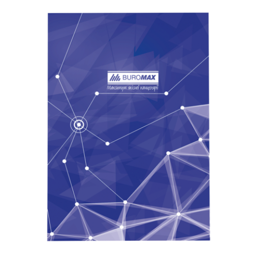 Книга канцелярская PYRAMIDS, А4, 96 листов, клетка, синий