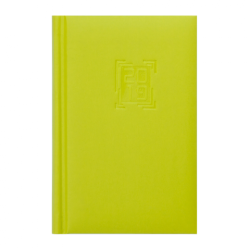 Ежедневник датированный 2019 MEMPHIS, A6, 336 стр., оливковый