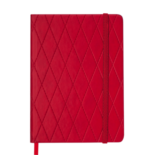 Ежедневник недатированный CASTELLO, A5, красный