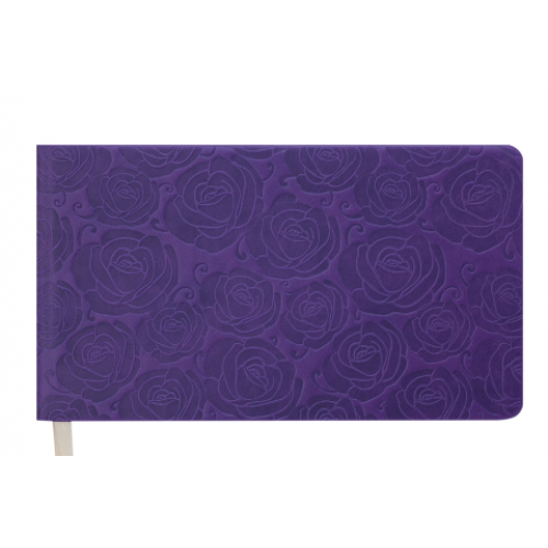 Еженедельник карманный датированный 2019 FLEUR, 136 стр., вишневый