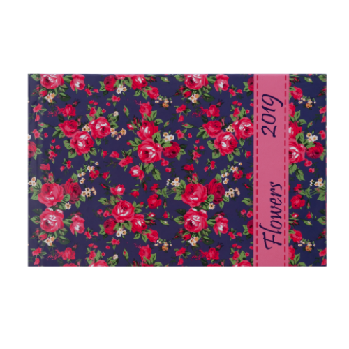 Еженедельник карманный датированный 2019 PROVENCE, 136 стр., синий