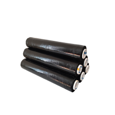 Стретч пленка черная 20 мкм 500 мм 2 кг