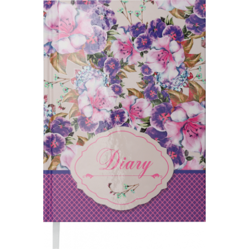 Ежедневник недатированный LAURA, A5, сиреневый