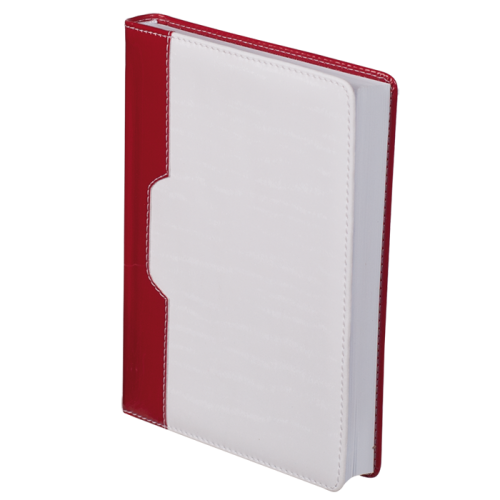 Ежедневник недатированный JARDIN, A5, красный