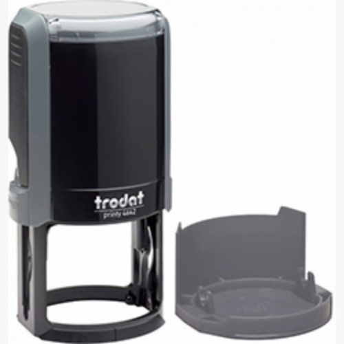 Оснастка для круглой печати D42мм с колпачком, серая