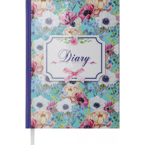 Ежедневник недатированный LAURA, A5, синий