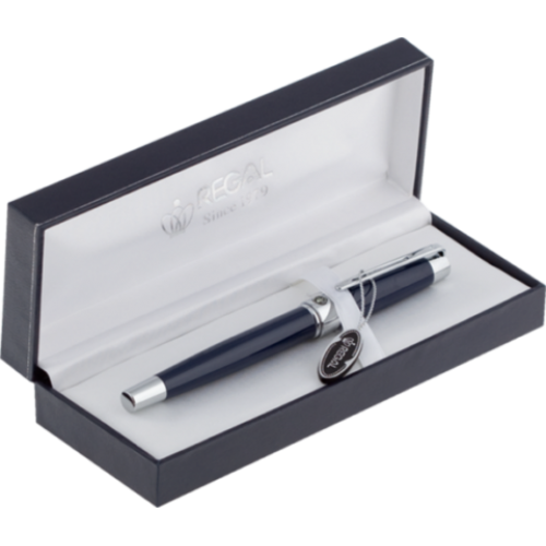 Перьевая ручка в подарочном футляре, синий