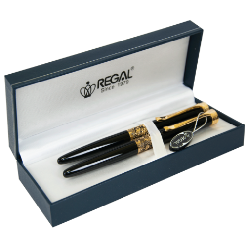 Комплект (П+Р) в подарочном футляре L, черный