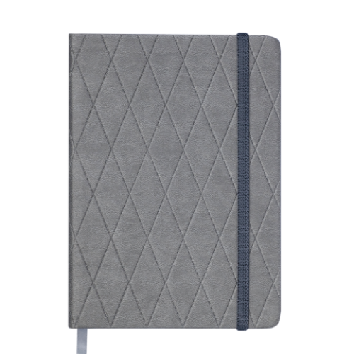 Ежедневник датированный 2019 CASTELLO, A5, серый