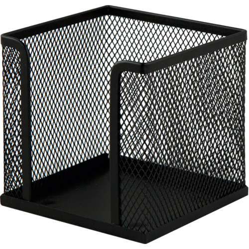 Бокс для бумаги BUROMAX, металлический, черный