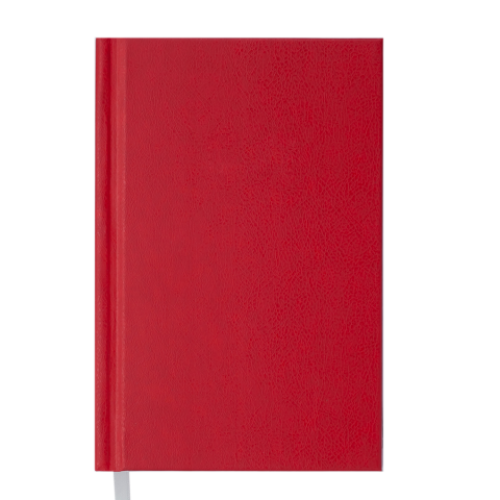 Ежедневник недатированный STRONG, A6, 288 стр., красный