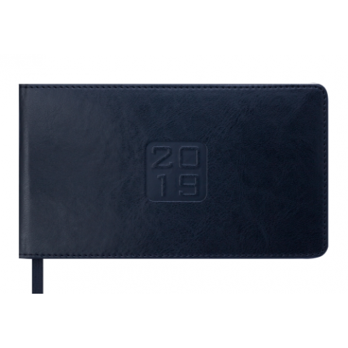 Еженедельник карманный датированный 2019 BRAVO, 136 стр., черный