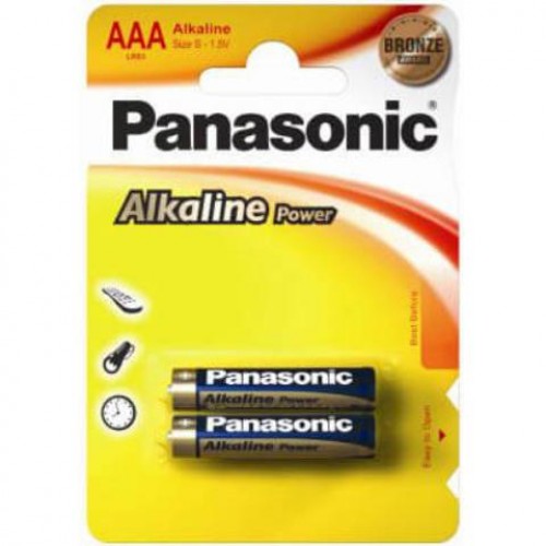 Батарейка Panasonic ALKALINE POWER LR3 (АAA)
