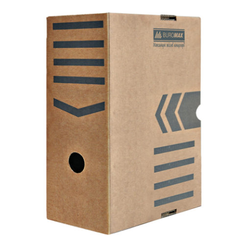 Бокс для архивации документов 150 мм, JOBMAX, крафт