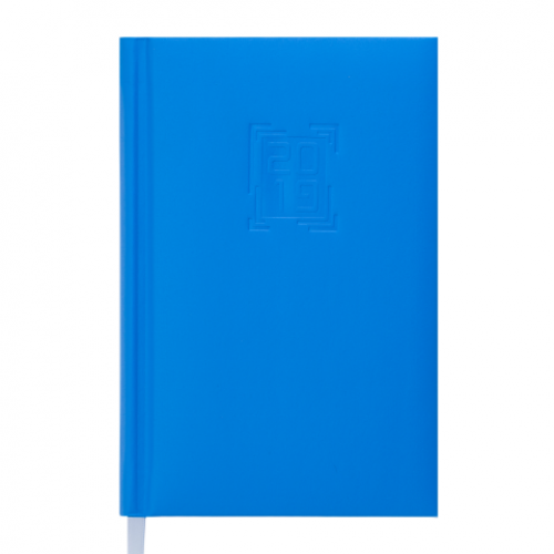 Ежедневник датированный 2019 MEMPHIS, A6, 336 стр., голубой