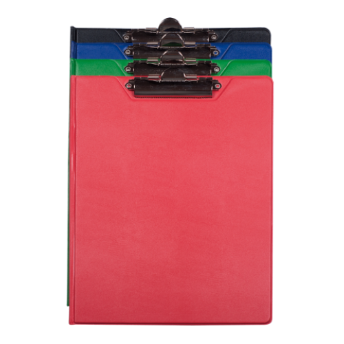 Клипборд-папка BUROMAX, А4, PVC, ассорти