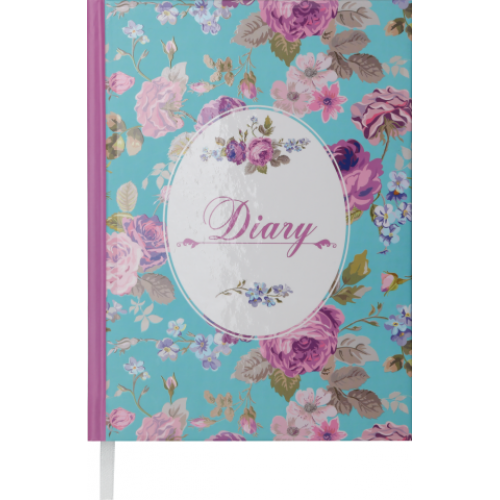 Ежедневник недатированный LAURA, A5, голубой