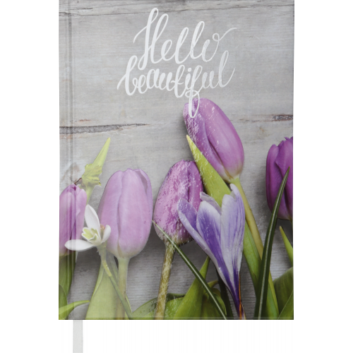 Ежедневник недатированный ROMANTIC, A5, фиолетовый