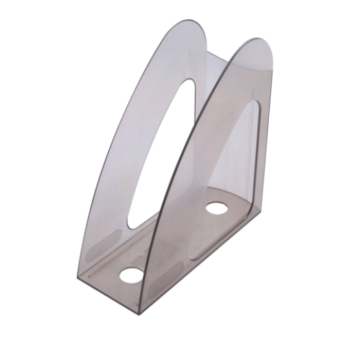 Лоток пластиковый вертикальный "Радуга", JOBMAX, дымчатый