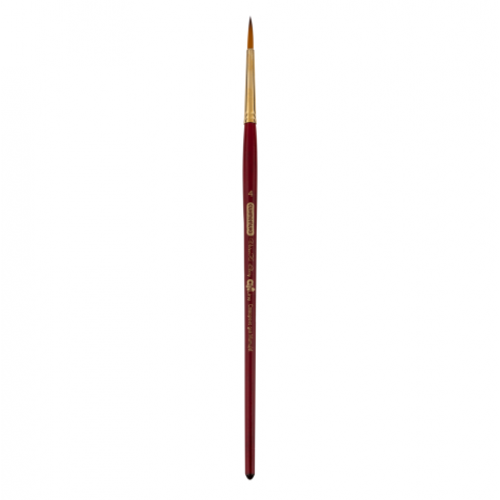 Кисть синтетика, Cherry 6970, круглая, № 4, короткая ручка, ART Line