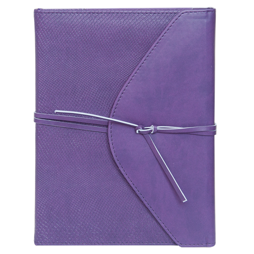 Ежедневник недатированный BELLA, A5, фиолетовый