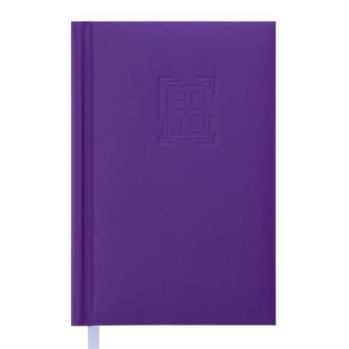 Ежедневник датированный 2019 MEMPHIS, A6, 336 стр., сиреневый