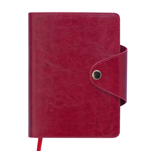 Ежедневник недатированный BUSINESS, A6, красный