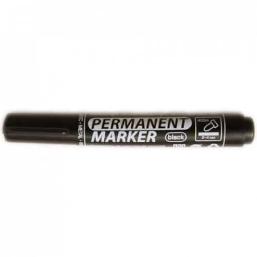 Маркер водостойкий, черный