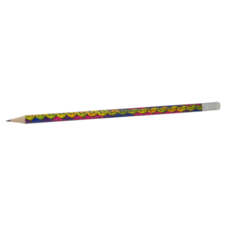 Карандаш графитовый HB с ластиком LEGS, 100шт. в тубе